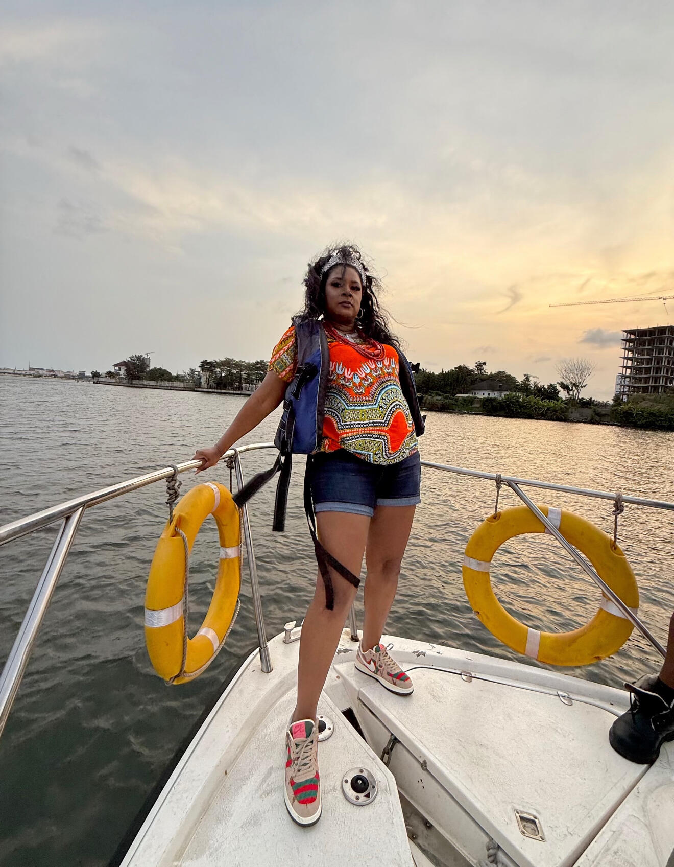 ShugaVanilla ShugaVanilla on her birthday boat cruise in Lagos