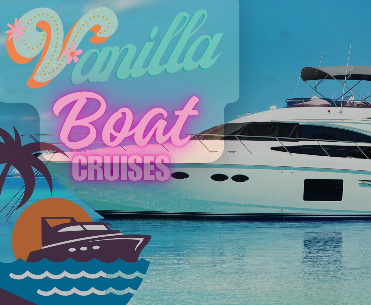 VANILLA BOAT CRUISES VANILLA BOAT CRUISES LOGO